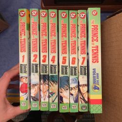 Prince Of Tennis Manga 1-7 Plus Box Set DVD 4