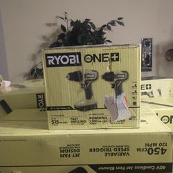 1/2 Drill Driver 18v 2 - Tool Combo Kit 