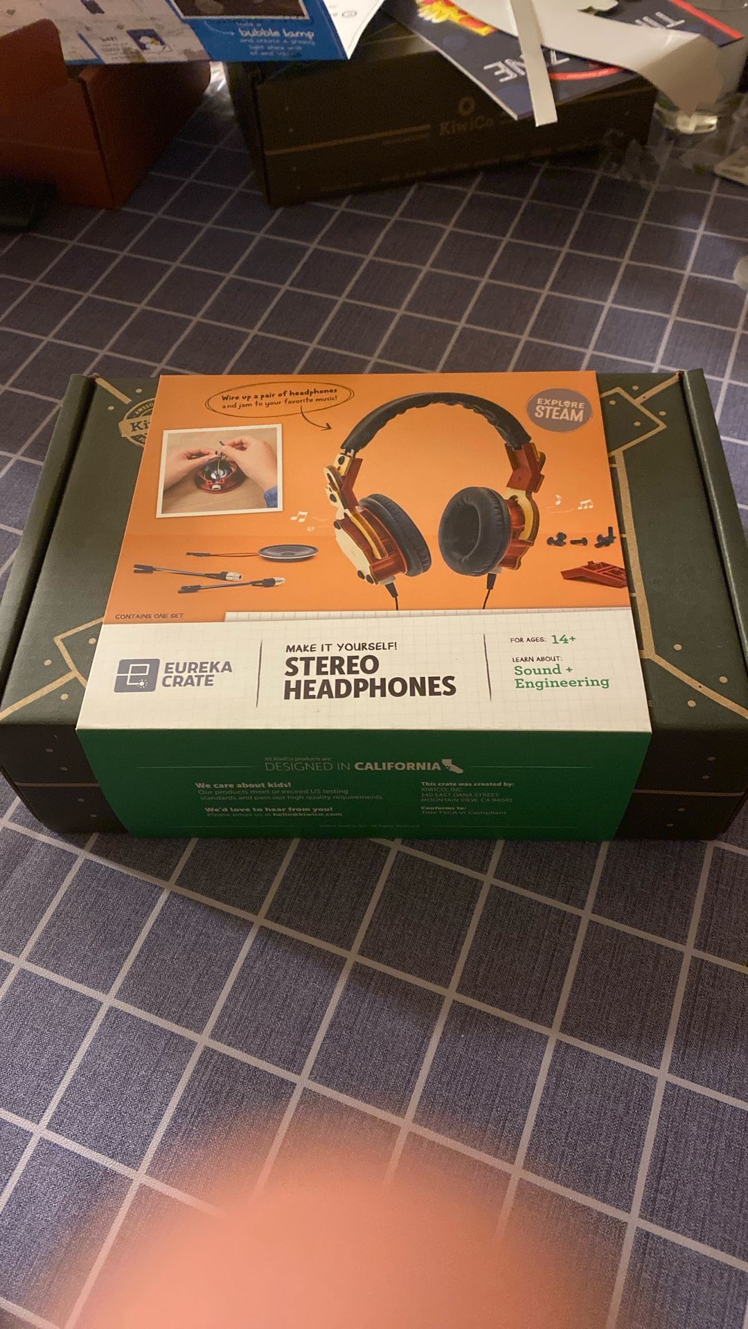 Eureka Crate Stereo Headphones
