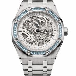 LIGHT BLUE AP MENS WATCH 