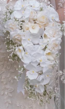 Faux bridal bouquet