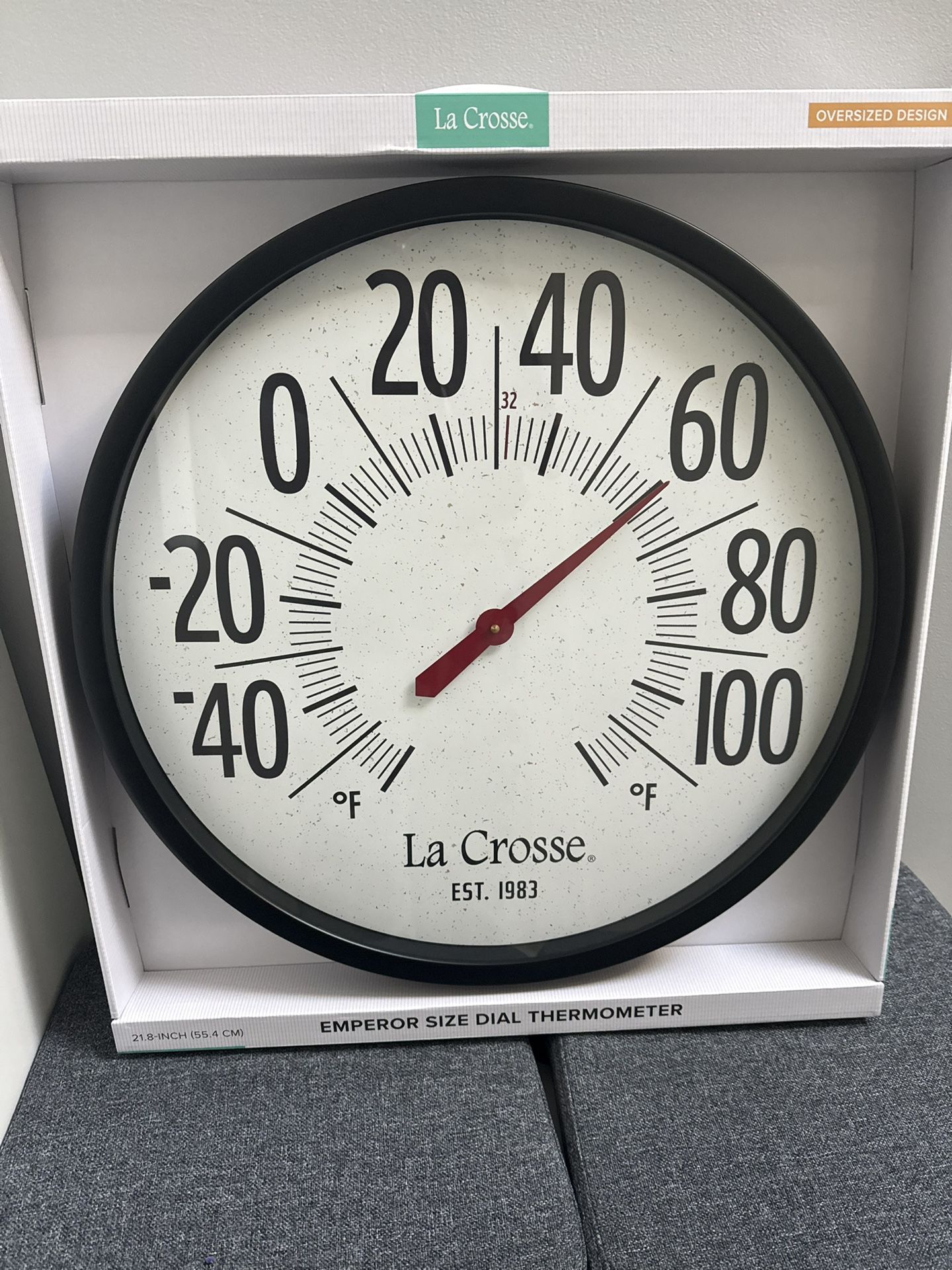 22 Inch Outdoor Thermometer 