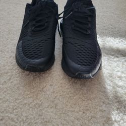 Black On Black NIKE 270's