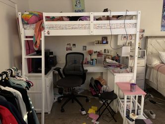 Child loft Twin bunk Bed
