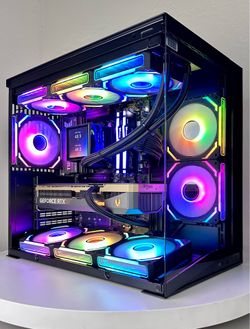 *NEW* RTX 5090, Ryzen 7 9850X3D, 32GB DDR5 RAM, 2TB SSD, RGB Gaming PC