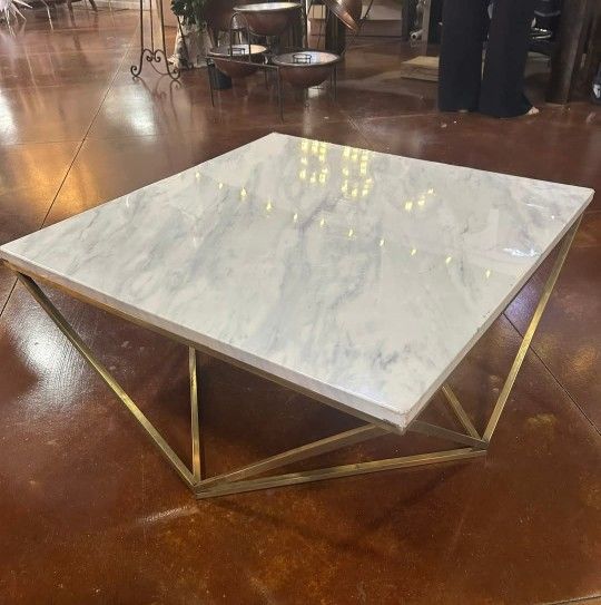 Beautiful Real Marbletop Coffee Table