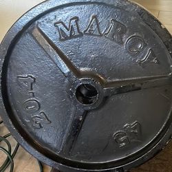 2- 45 Lb Olympic Weights 