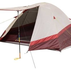Sierra Designs Deer Ridge 6 Person Dome Tent - Red