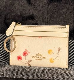 Cream Cherries Wallet-purses