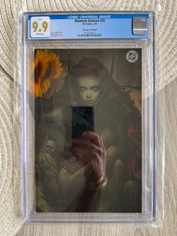 Absolute Batman #20 CGC 9.9 Mint! Dan Quintana SDCC Variant Virgin Foil