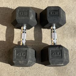 Hex Weights 40lbs 