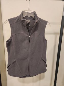 Champion Size Small Gray Fleece Vest
