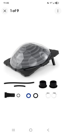 Costway Solar Dome Heater with Cover