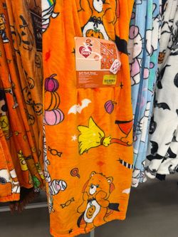 Care Bears Halloween Soft Plush Throw Blanket