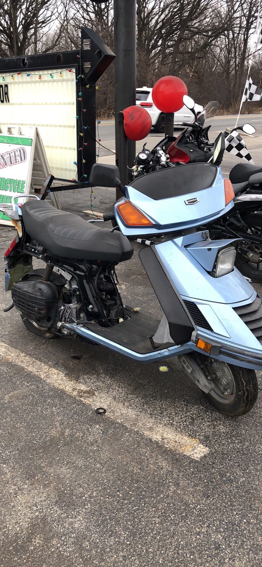 Honda elite parts scooter