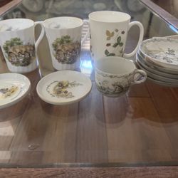  cups and small plates
