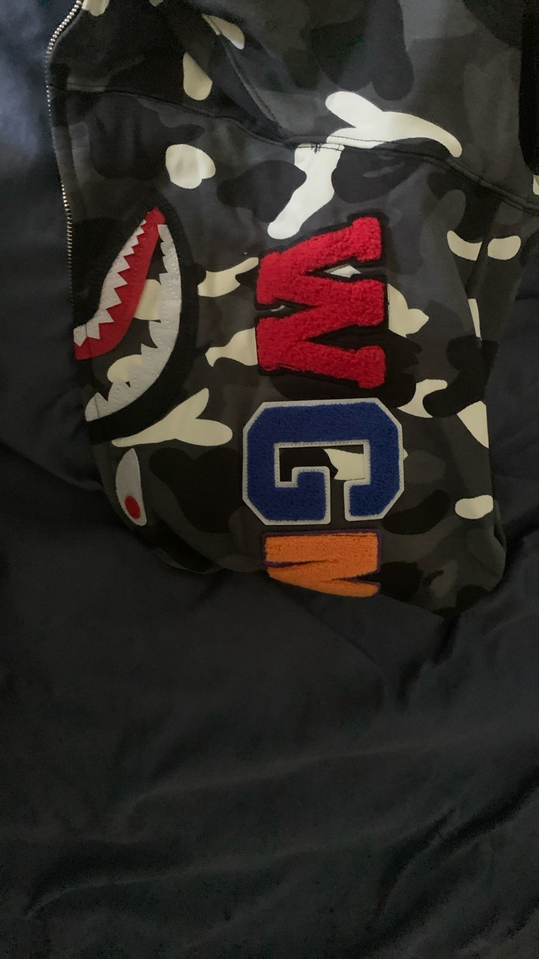 BAPE Zip Up Brand New Still Got Bag never Put On