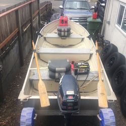 14 Foot MirroCraft Aluminum Boat