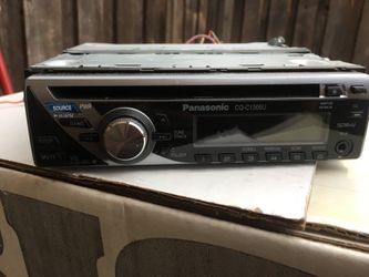 Panasonic CD player with aux port