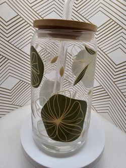 Plant Glass Tumbler Libbey Cup