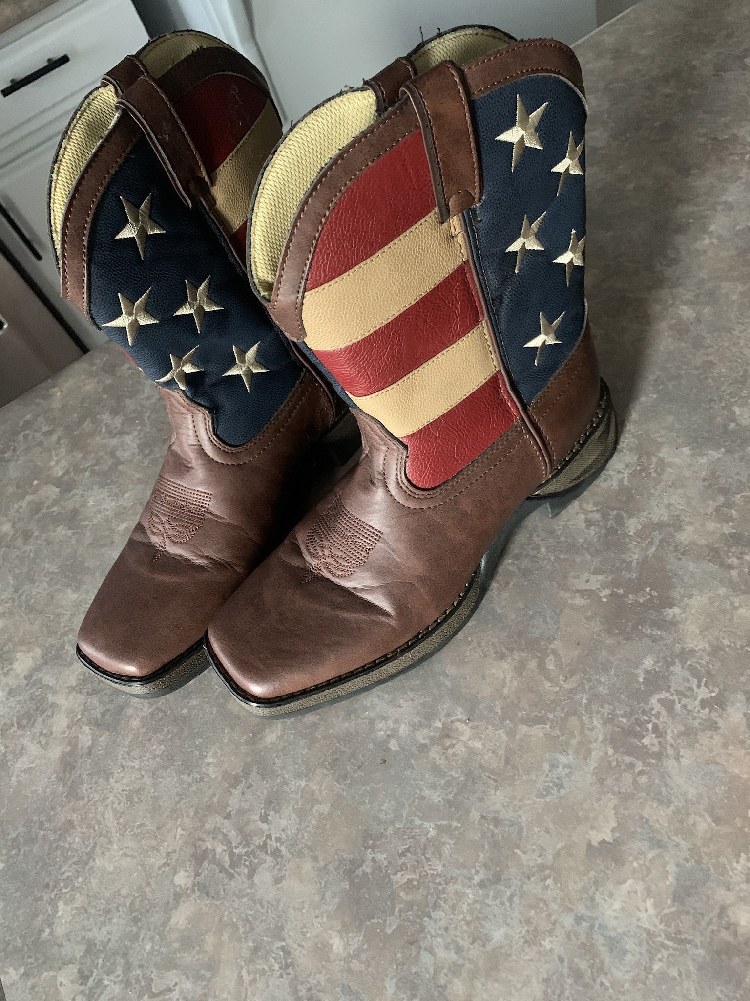 American Flag Cowboy Boots