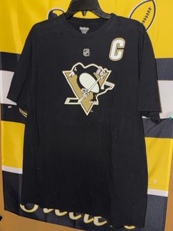 Reebok NHL Hockey Pittsburgh Penguins Sidney Crosby Graphic T Shirt Men’s XL Used