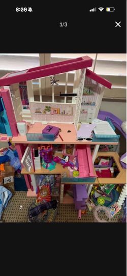 Large Barbie dollhouse retails $250