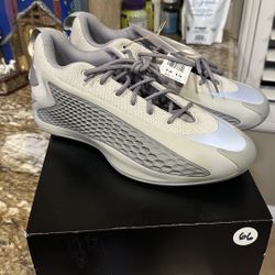 Adidas AE 1 Low Metallic Grey Men’s Sz 12