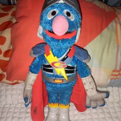 Hasbro Henson Muppets Sesame Street Super Grover 15" Talking Doll