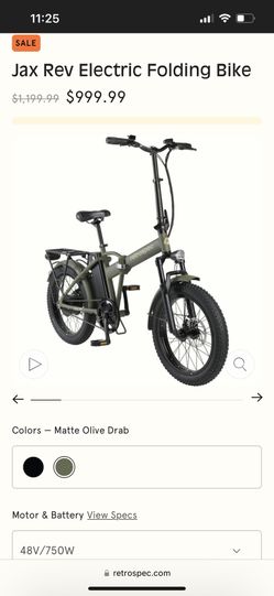 Jax Rev Electric Folding Bike