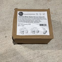 Rheem Tankless Water Heater Service Valve Kit