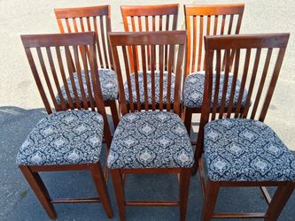 Six chairs high chairs
