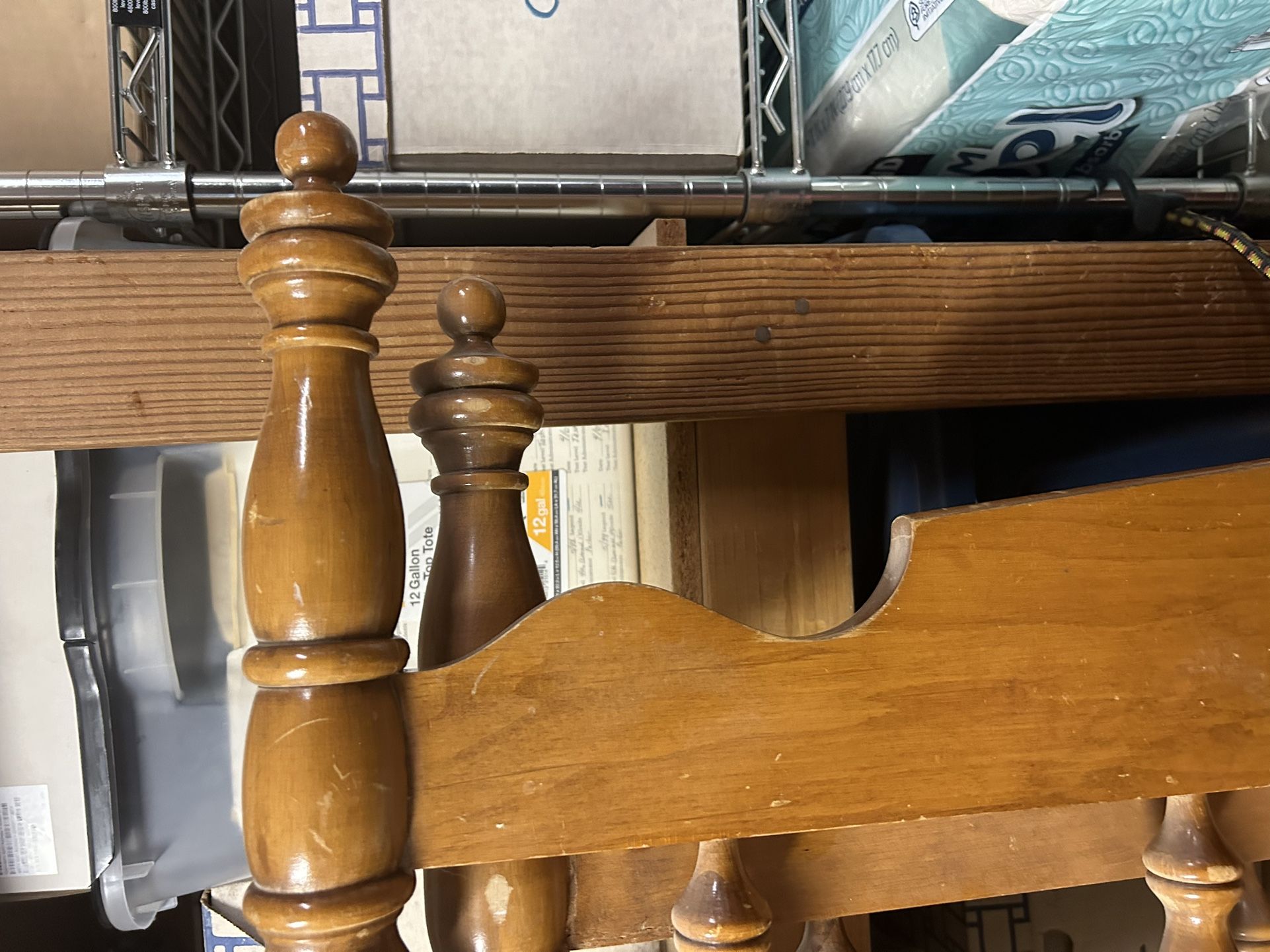 FREE! Double Bed Headboard, Frame and For Living