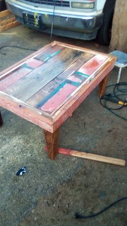 Reclaimed wood yayyy 666y66 table