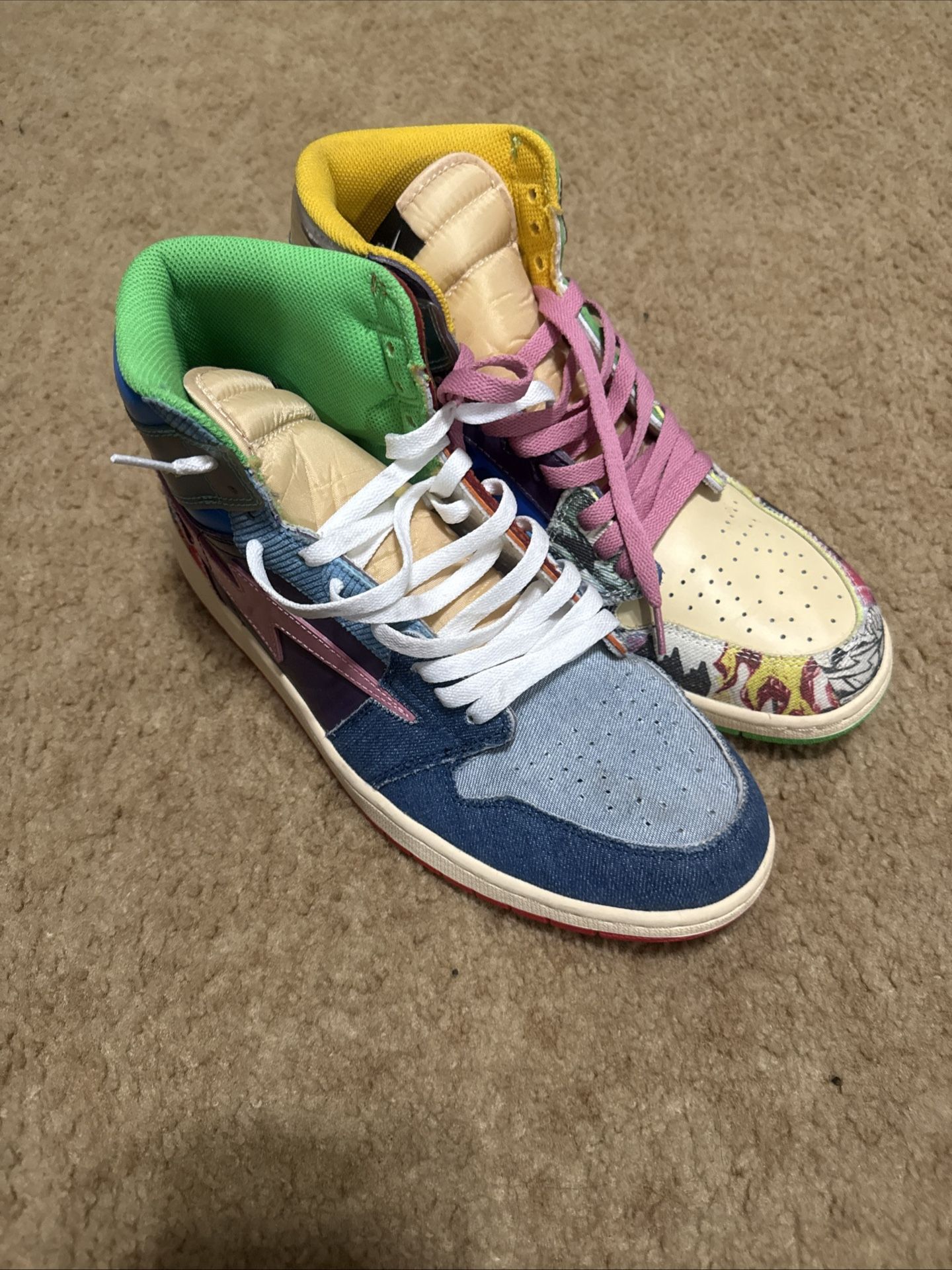 Men's Sneakers - Multi - US 13 - Kool Kiy - What the Kit