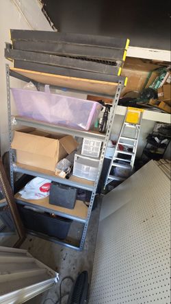 Heavy Duty Metal Storage Shelving Unit (Adjustable 5-Tier Rack)