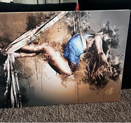 Large Canvas Wall Art Aerial Dancer Print