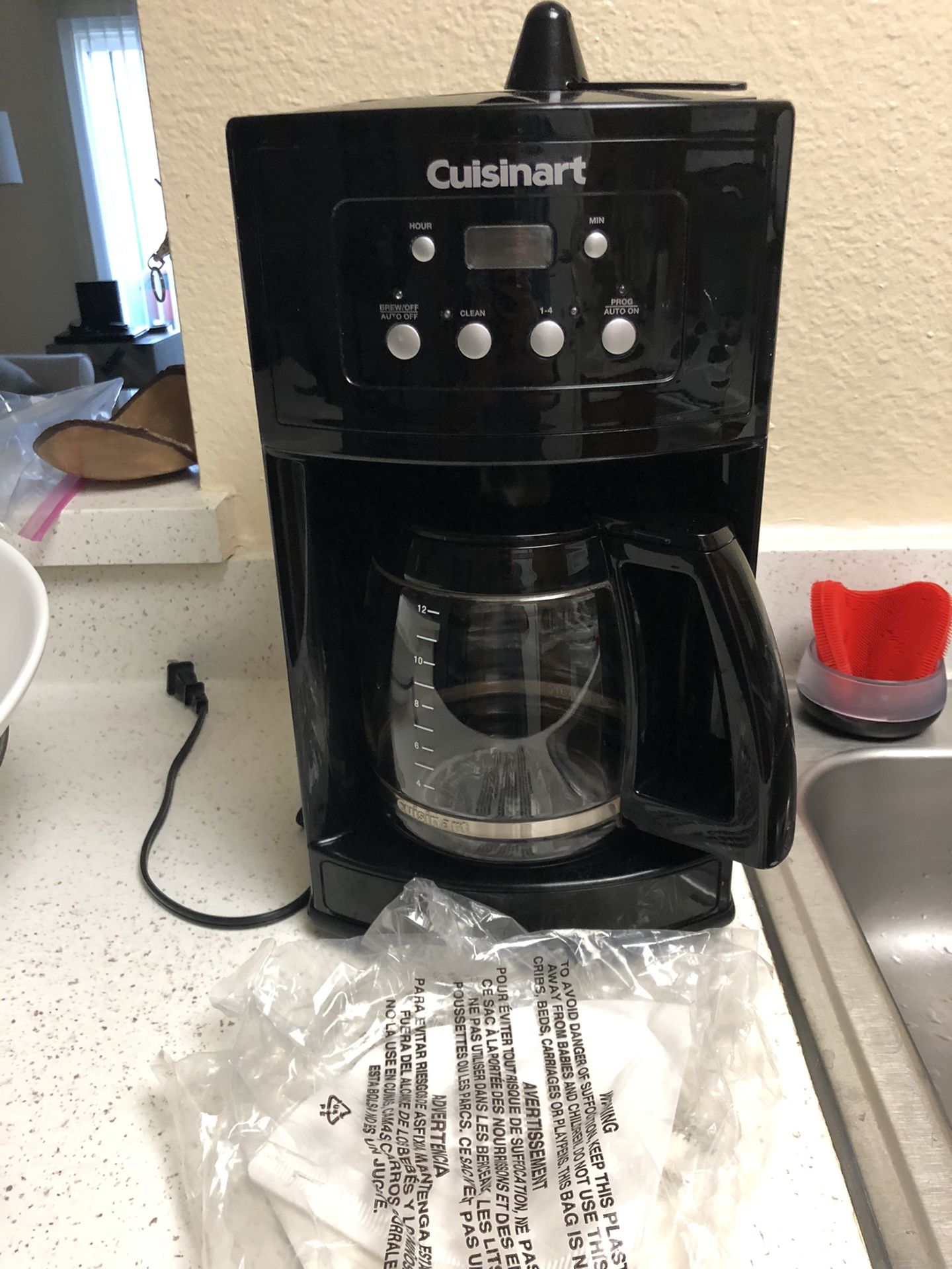 Cuisinart 12 cup programmable coffee maker DCC-500 (William Sonoma, Crate & Barrel, Pottery Barn, West Elm, Sur la Table)