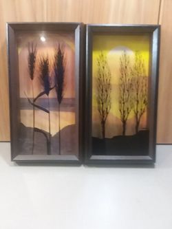 Vintage Virgil Thrasher Lithographs