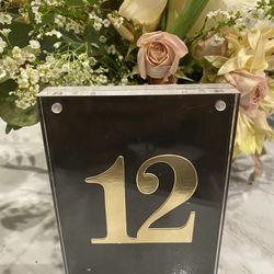 Table Numbers