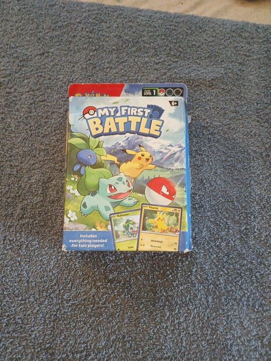 MY FIRST BATTLE Pokémon TRADING CARD GAME