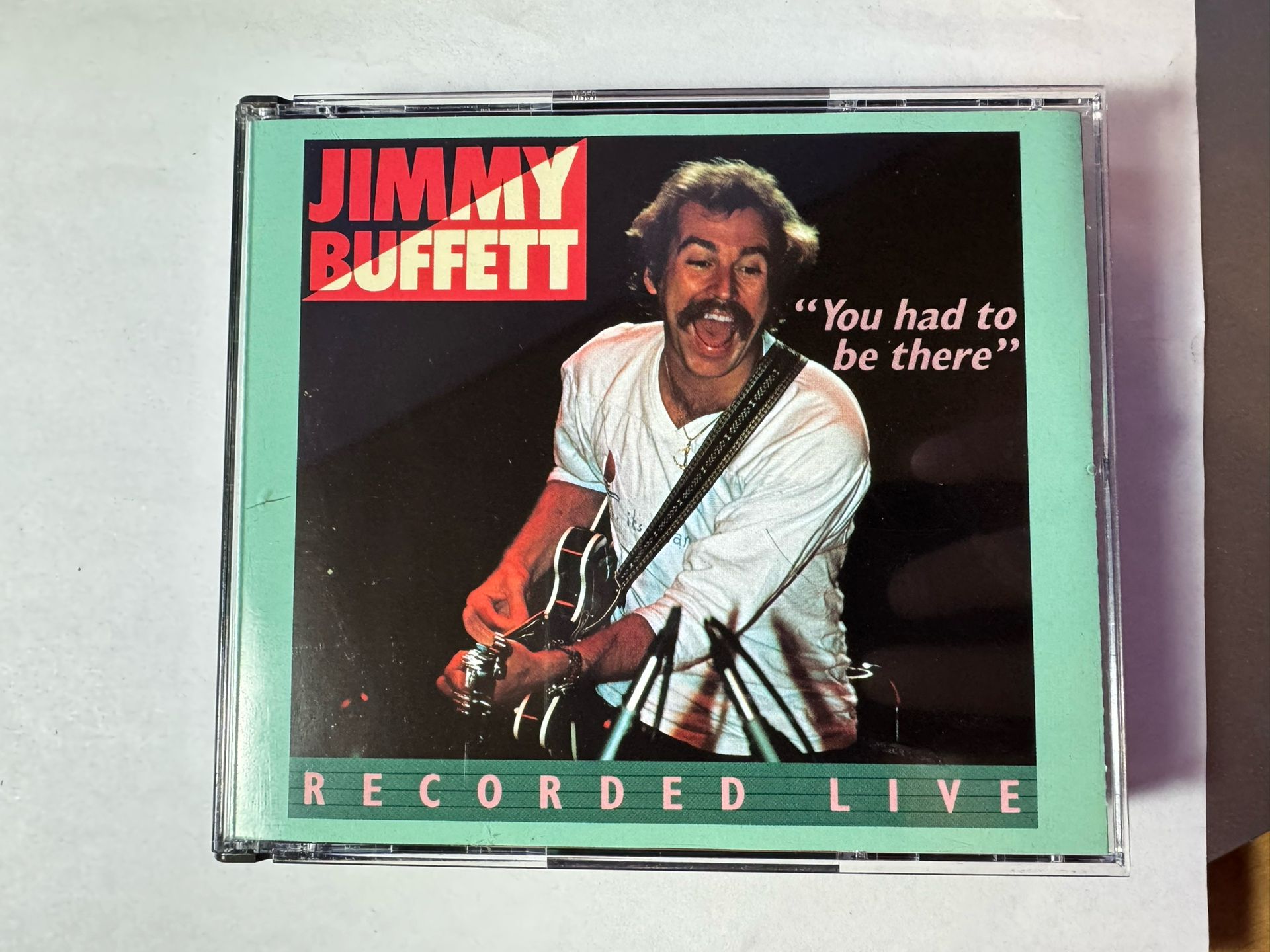 Jimmy Buffett "You had to be there" 2 CD ORIG PRESS! MCAD2-6005 RARE! OOP! Recorded Live