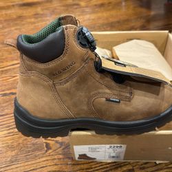 Red Wing King Toe With Boa Laces Size 10