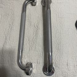 2 Shower Grab Bar 16” Stainless