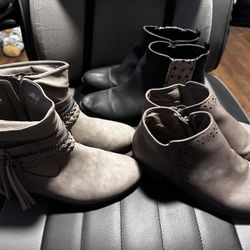 Women’s Bootie Lot Of 3 $8