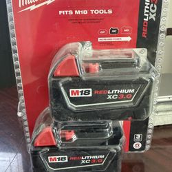 Milwaukee batteries