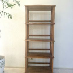 Mid-century style teak, bookshelf