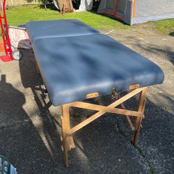 Nice folding  leather Massage table