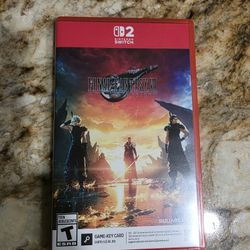 Nintendo Switch 2 S2 Final Fantasy Rebirth Video Game 