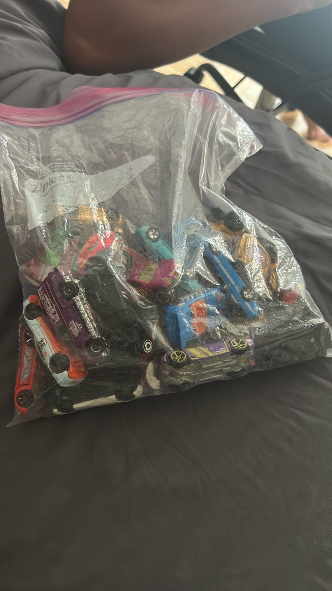 bag of hotwheels